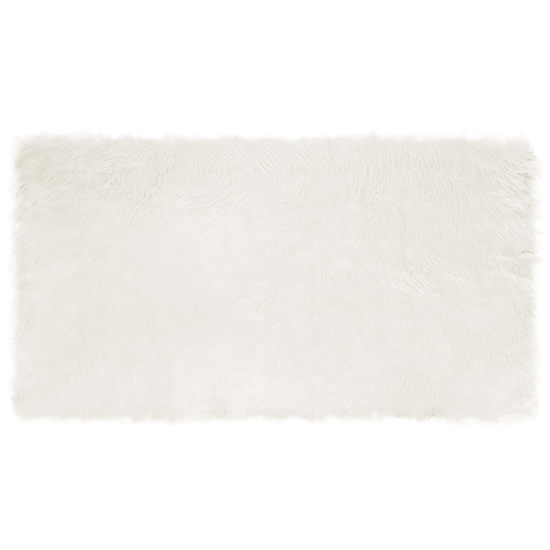 Afbeelding laden in galerijviewer, Vidaxl nep schapenvacht tapijt tafalla wit 60 x 110 cm polyester
