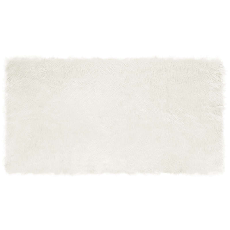 Afbeelding laden in galerijviewer, Vidaxl nep schapenvacht tapijt tafalla wit 80 x 150 cm polyester
