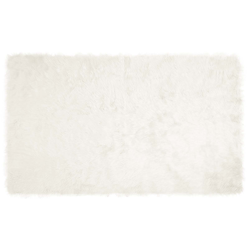 Afbeelding laden in galerijviewer, Vidaxl nep schapenvacht tapijt tafalla wit 100 x 200 cm polyester
