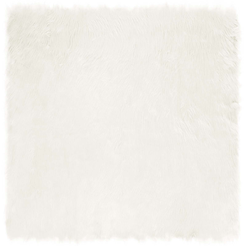 Afbeelding laden in galerijviewer, Vidaxl nep schapenvacht tapijt tafalla wit 200 x 200 cm polyester
