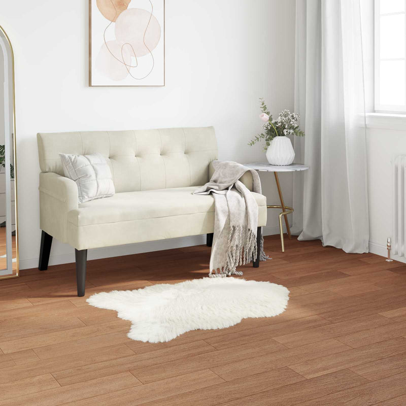 Afbeelding laden in galerijviewer, Vidaxl nep schapenvacht tapijt tafalla wit 60 x 90 cm polyester
