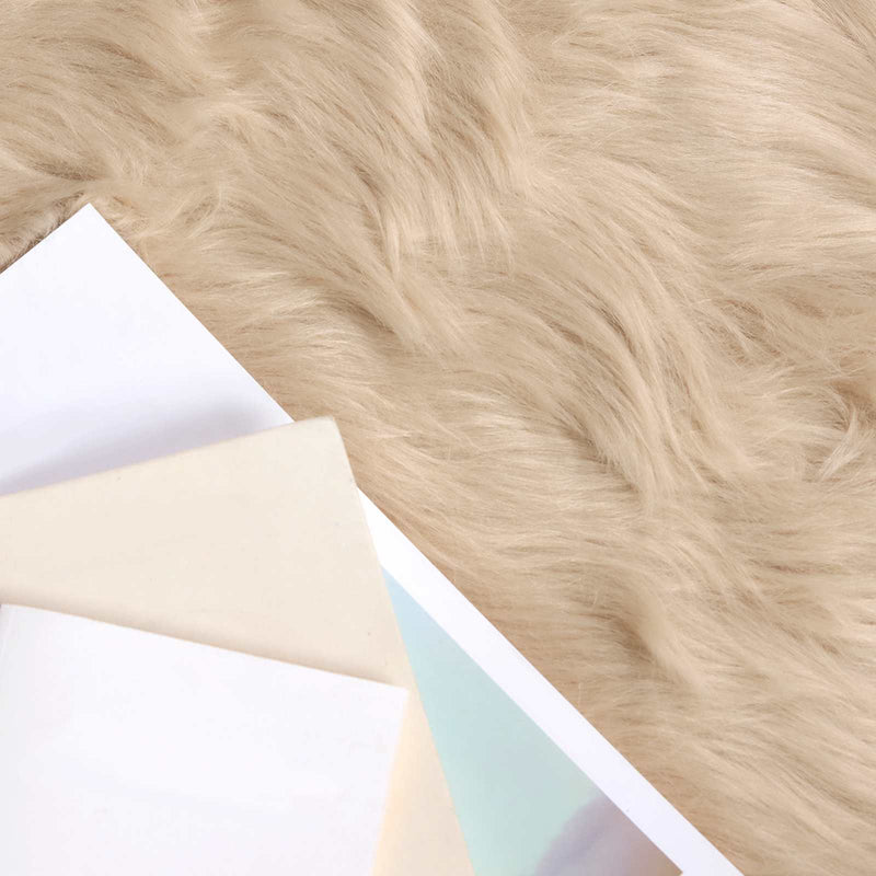 Afbeelding laden in galerijviewer, Vidaxl tapijt van imitatie tafalla beige 200 x 200 cm polyester
