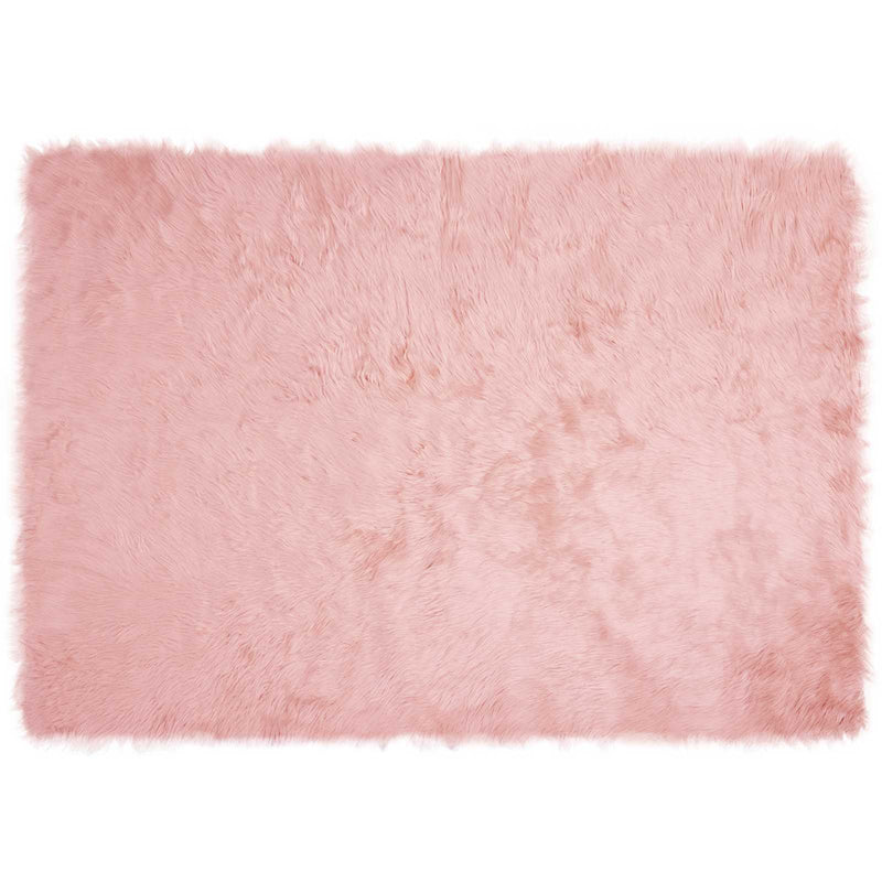 Afbeelding laden in galerijviewer, Vidaxl tapijt van imitatie tafalla roze 140 x 200 cm polyester
