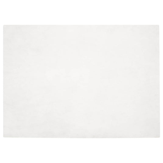 Vidaxl nep konijnenbont tapijt olite wit 240 x 340 cm polyester