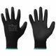 Vidaxl werkhandschoenen 24 pcs zwart 11 xxl polyester