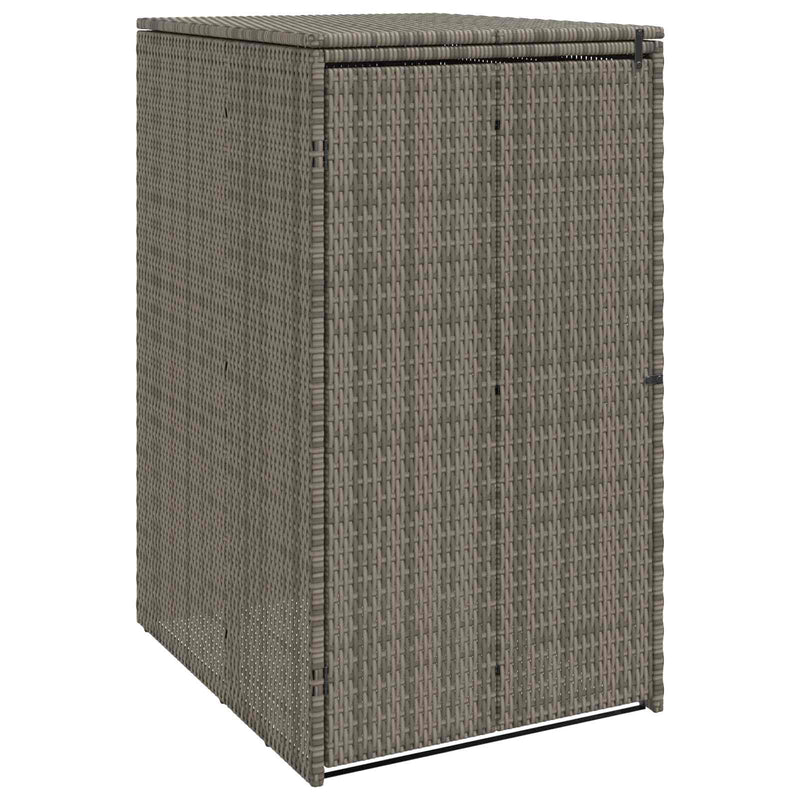 Afbeelding laden in galerijviewer, Vidaxl afvalbak box grijs 65 x 80 x 115 cm polyetheen
