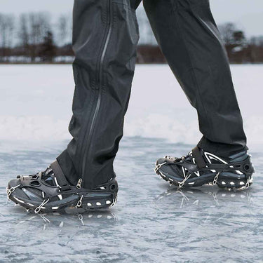 Vidaxl ijs-klemmen voor schoenen zwart s
