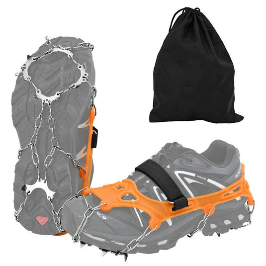 Vidaxl ijs-klemmen voor schoenen oranje l