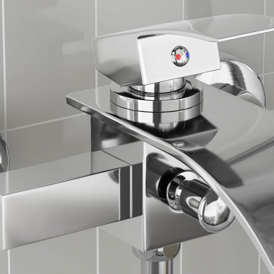 Vidaxl douchemengkraan chroom g 1 2 inch