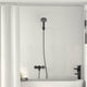 Vidaxl doucheset zwart g 1 2 inch