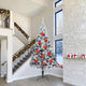 Vidaxl kerstbal set xxl 4 pcs rood kunststof