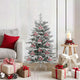 Vidaxl kerstbal set 25 pcs doorzichtig ø 10 cm