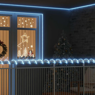 Vidaxl touwenlicht met 2400 led koud wit 100 m pvc