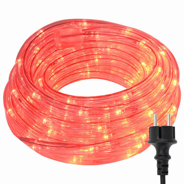 Vidaxl touwenlicht met 1200 led rood 50 m pvc