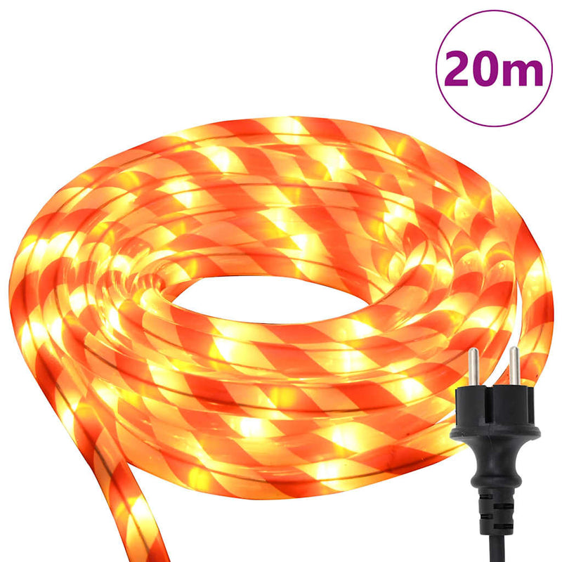 Afbeelding laden in galerijviewer, Vidaxl touwenlicht met 480 led warmwit 20 m pvc
