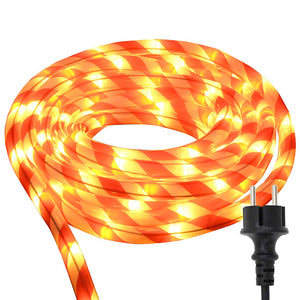 Vidaxl touwenlicht met 1200 led warmwit 50 m pvc