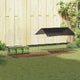 Vidaxl konijnenkooi zilver 400 x 78 x 78 cm gegalvaniseerd staal