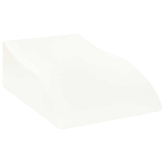 Vidaxl beenkussen wit 68 x 41 x 24 cm