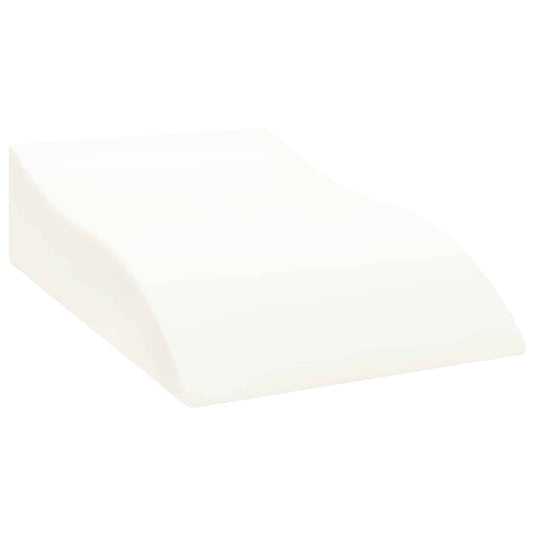 Vidaxl beenkussen wit 68 x 40 x 18 cm