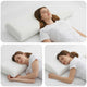 Vidaxl slapen kussen effen wit 70 x 36 x 13 cm