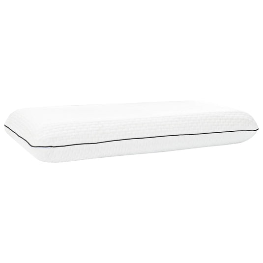 Vidaxl slapen kussen effen wit 70 x 35 x 10 cm