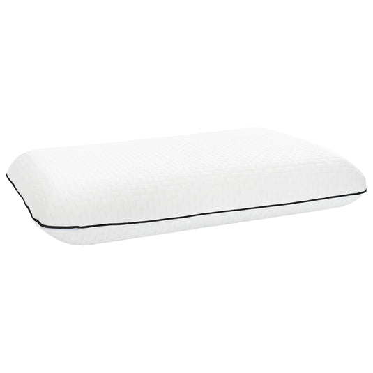 Vidaxl slapen kussen effen wit 60 x 40 x 10 cm