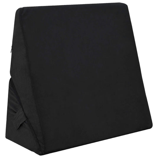 Vidaxl wedge kussen anders zwart 55 x 55 x 26 cm