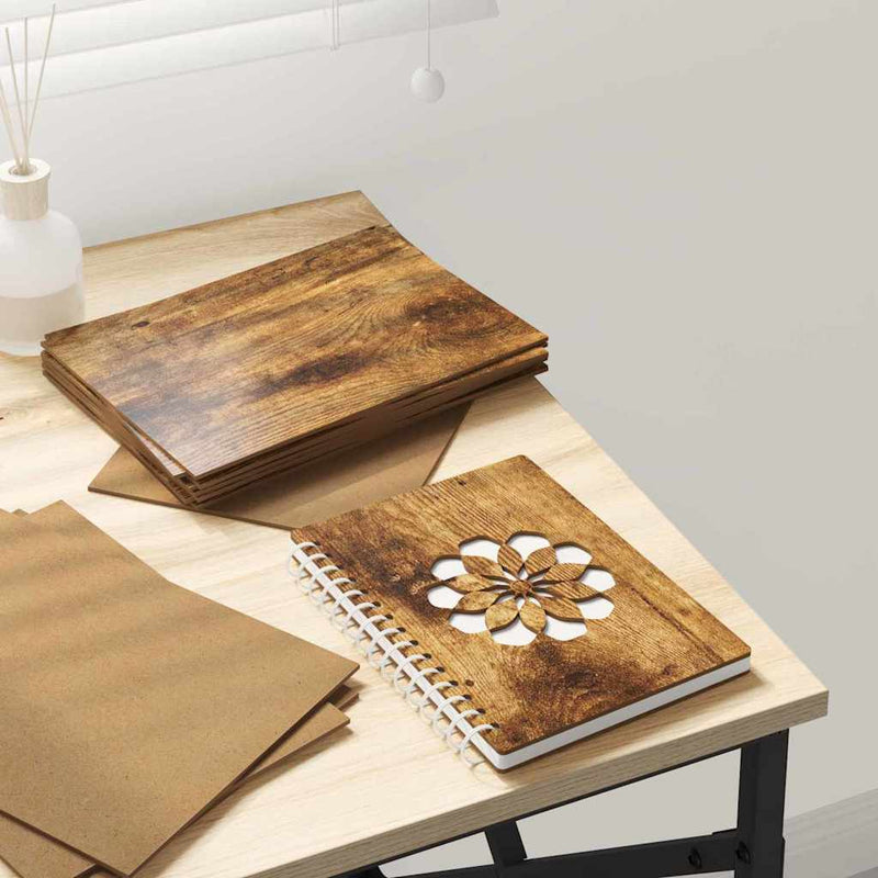 Afbeelding laden in galerijviewer, Vidaxl decorpanelen 12 pcs gerookt eiken 15 x 21 x 0.27 cm
