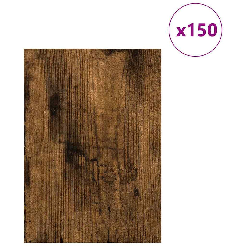 Afbeelding laden in galerijviewer, Vidaxl decorpanelen 150 pcs gerookt eiken 21 x 30 x 0,27 cm
