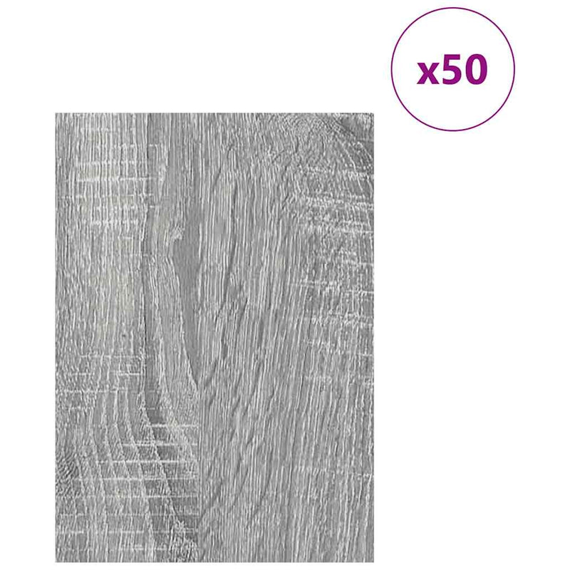 Afbeelding laden in galerijviewer, Vidaxl decorpanelen 50 pcs grijs sonoma 21 x 30 x 0,27 cm bewerkt hout
