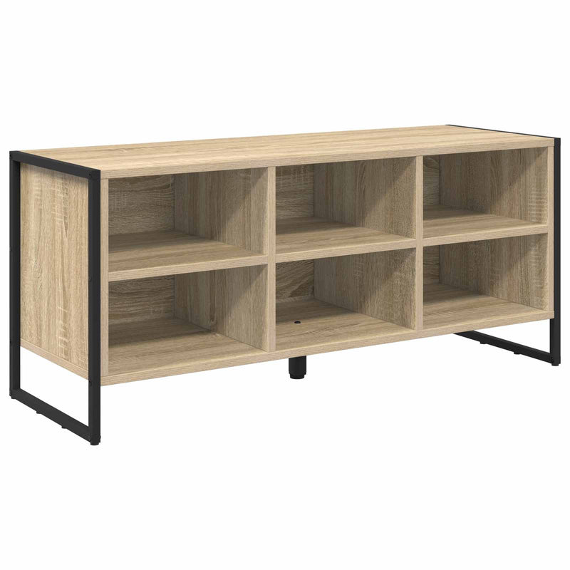 Afbeelding laden in galerijviewer, Vidaxl schoenenkast met opslag sonoma 60 x 35 x 44 cm bewerkt hout
