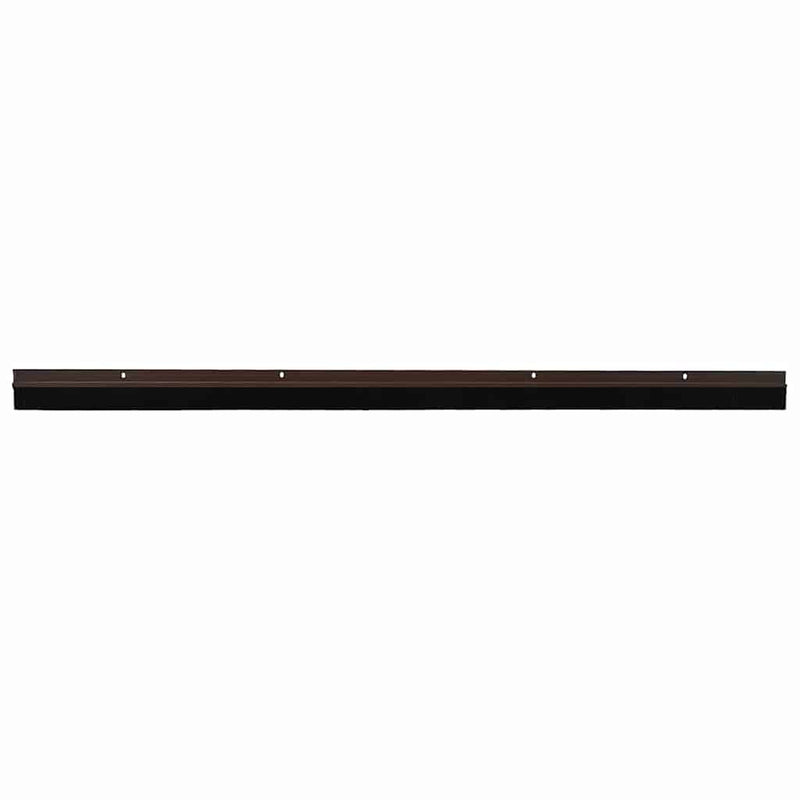 Afbeelding laden in galerijviewer, Vidaxl schroefbare deurborstelafsluitingen 6 pcs bruin 100 cm
