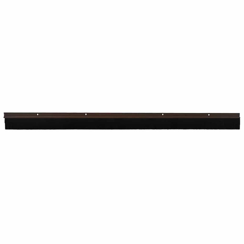 Afbeelding laden in galerijviewer, Vidaxl schroefbare deurborstelafsluitingen 6 pcs bruin 100 cm
