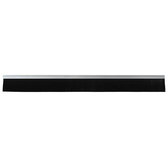 Vidaxl zelfklevende deurborstels 2 pcs zilver 100 cm