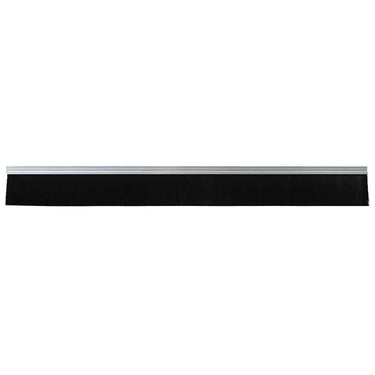 Vidaxl zelfklevende deurborstels 2 pcs zilver 100 cm