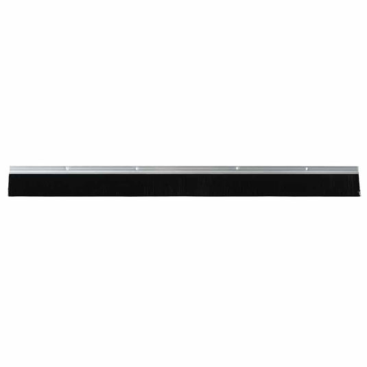 Vidaxl schroefbare deurborstelafsluitingen 12 pcs zilver 100 cm