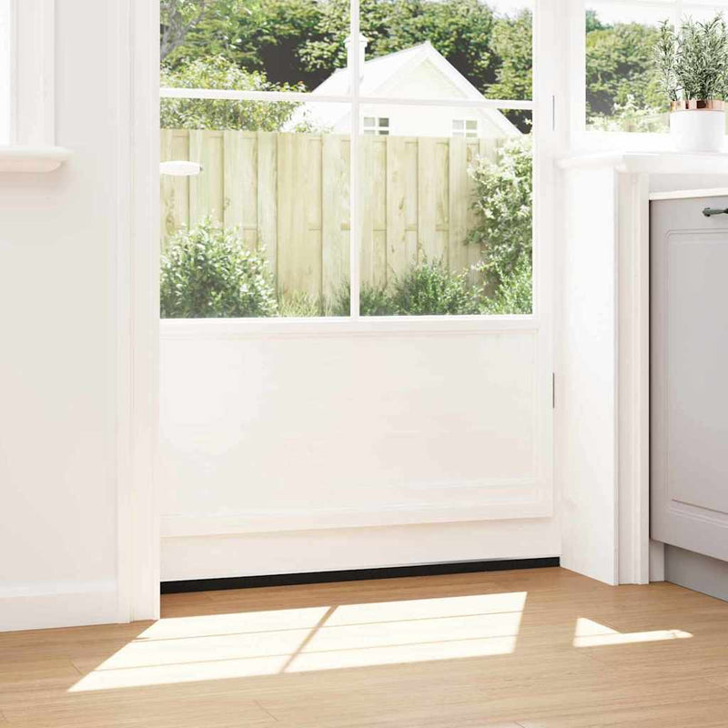 Afbeelding laden in galerijviewer, Vidaxl schroefbare deurborstelafsluitingen 6 pcs zilver 100 cm
