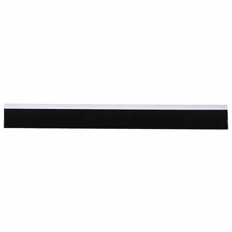 Afbeelding laden in galerijviewer, Vidaxl zelfklevende deurborstels 2 pcs wit 100 cm aluminium legering
