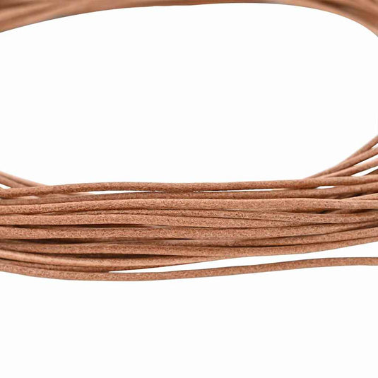 Vidaxl leren koord bruin ø2 mm x 5 m leer