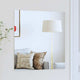 Vidaxl wandspiegel 60 x 60 cm gehard glas vierkant