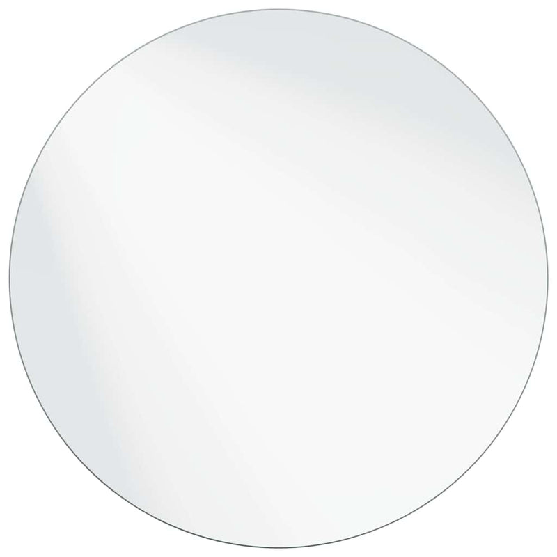 Afbeelding laden in galerijviewer, Vidaxl wandspiegel ø 70 cm gehard glas rond
