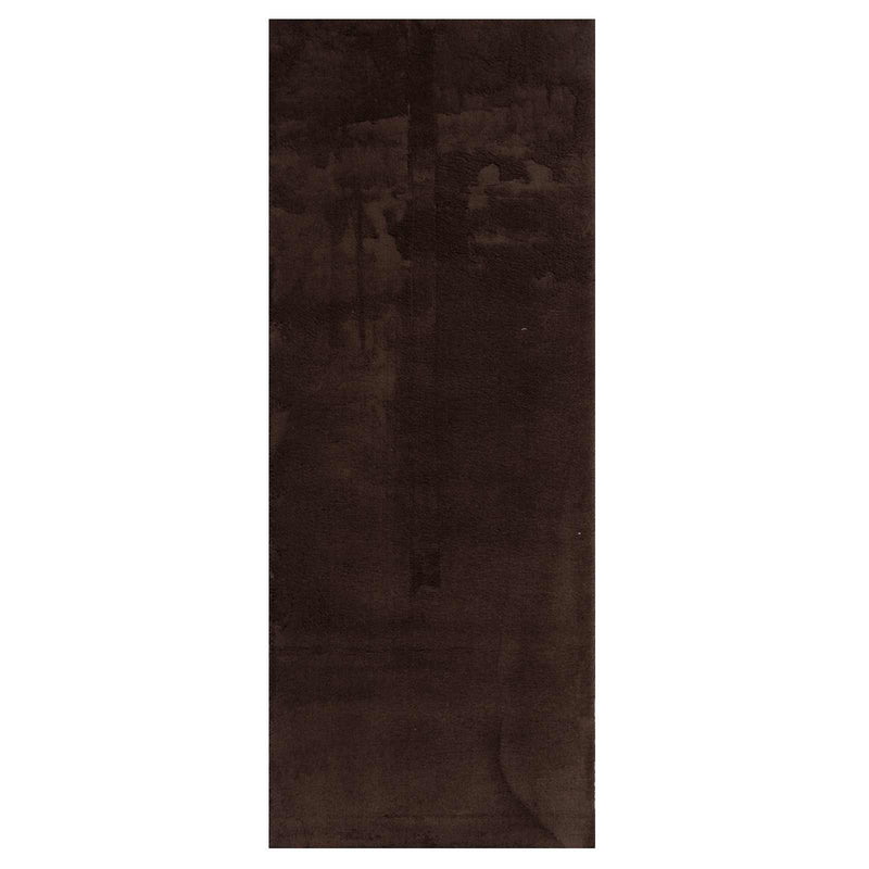 Afbeelding laden in galerijviewer, Vidaxl medium pile zachte en wasbare tapijt huarte bruin 200 x 80 cm
