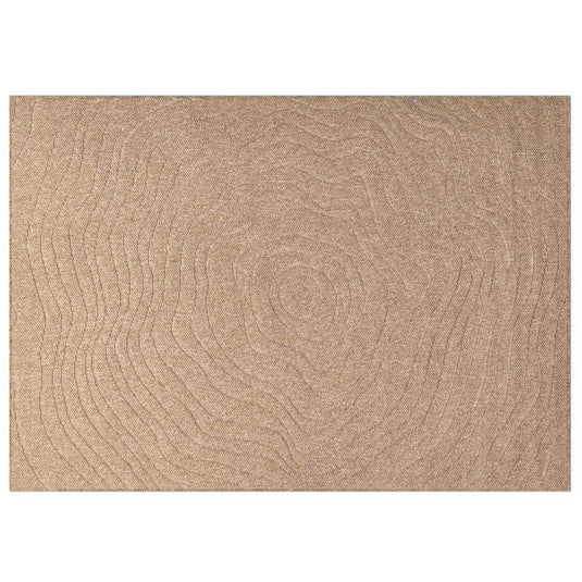 Vidaxl binnen- en buitentapijt agira naturel 280 x 200 cm polyester