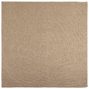 Vidaxl binnen- en buitentapijt agira naturel 240 x 240 cm polyester