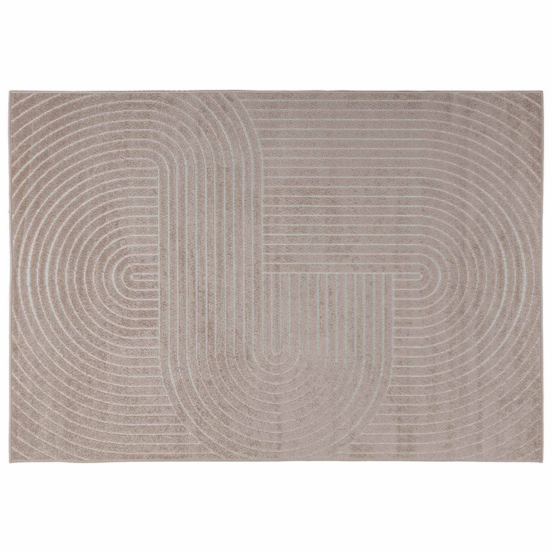 Afbeelding laden in galerijviewer, Vidaxl binnen- en buitentapijt palmeras beige 200 x 280 cm polyester
