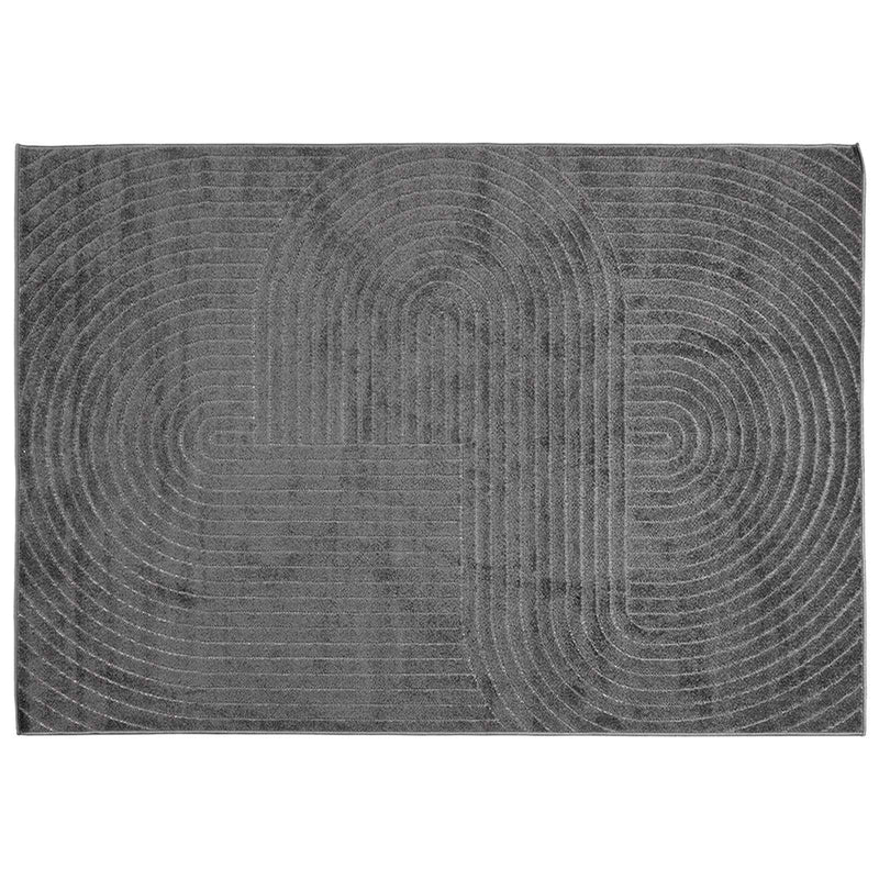 Afbeelding laden in galerijviewer, Vidaxl binnen- en buitentapijt palmeras antraciet 240 x 340 cm
