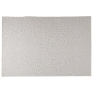 Vidaxl binnen- en buitentapijt palmeras crème 240 x 340 cm polyester