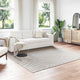 Vidaxl binnen- en buitentapijt palmeras crème 240 x 240 cm polyester