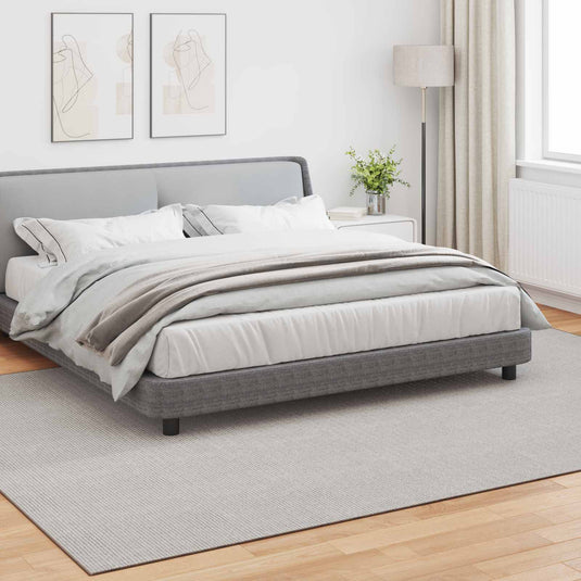 Vidaxl binnen kleed lugo crèmekleurig 240 x 340 cm polyester