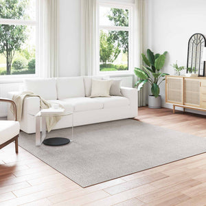 Vidaxl binnen kleed lugo crèmekleurig 240 x 240 cm polyester